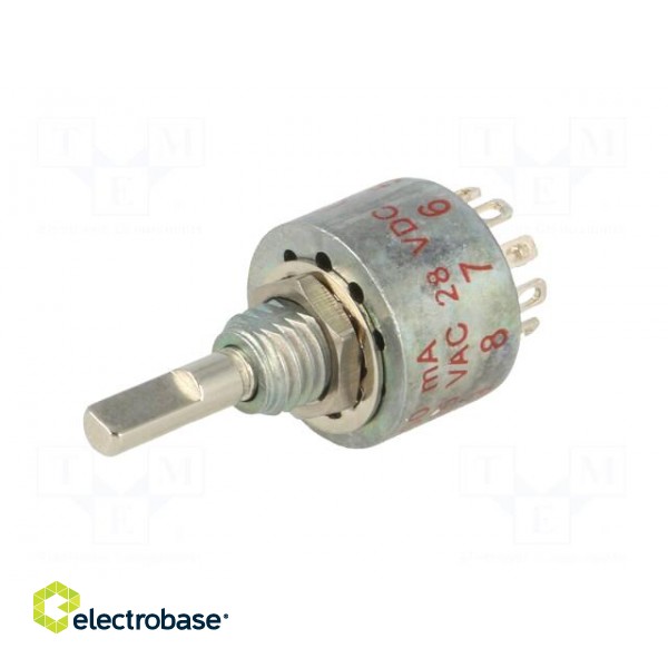 Switch: rotary | Pos: 10 | 0.15A/125VAC | 0.15A/28VDC | Poles number: 1 image 2