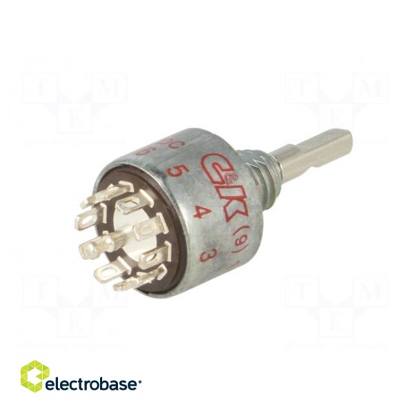 Switch: rotary | Pos: 10 | 0.15A/125VAC | 0.15A/28VDC | Poles number: 1 image 6