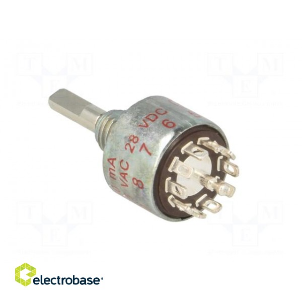 Switch: rotary | Pos: 10 | 0.15A/125VAC | 0.15A/28VDC | Poles number: 1 image 4