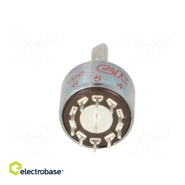 Switch: rotary | Pos: 10 | 0.15A/125VAC | 0.15A/28VDC | Poles number: 1 image 5