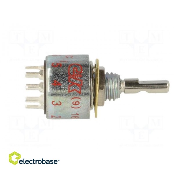 Switch: rotary | Pos: 10 | 0.15A/125VAC | 0.15A/28VDC | Poles number: 1 image 7