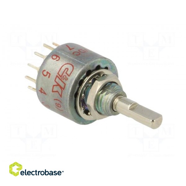 Switch: rotary | Pos: 12 | 0.15A/125VAC | 0.15A/28VDC | Poles number: 1 image 8