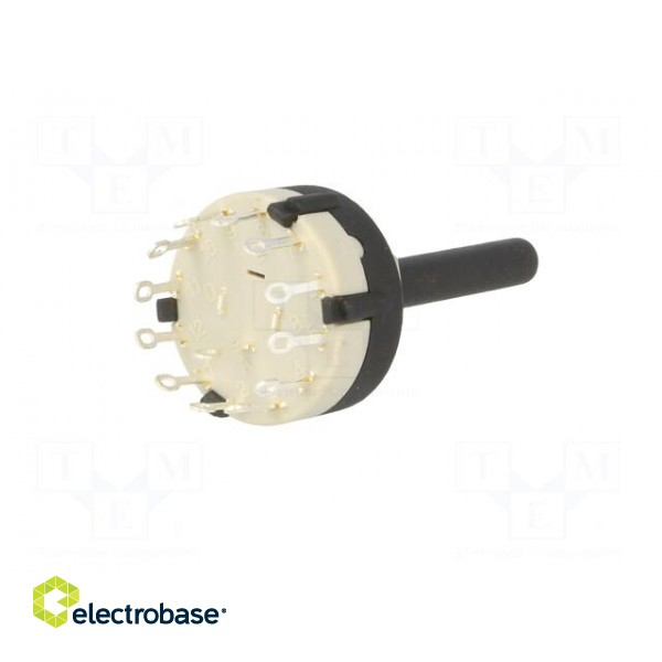 Switch: rotary | Pos: 12 | 0.3A/125VAC | 1A/30VDC | Poles number: 1 | 30° фото 6