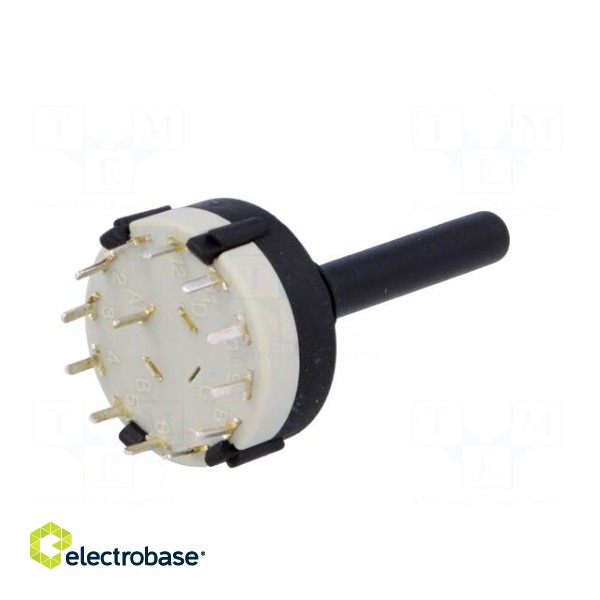 Switch: rotary | Pos: 12 | 0.3A/125VAC | 1A/30VDC | Poles number: 1 | 30° image 6
