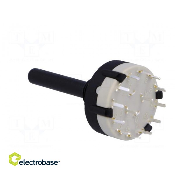 Switch: rotary | Pos: 12 | 0.3A/125VAC | 1A/30VDC | Poles number: 2 | 30° image 4