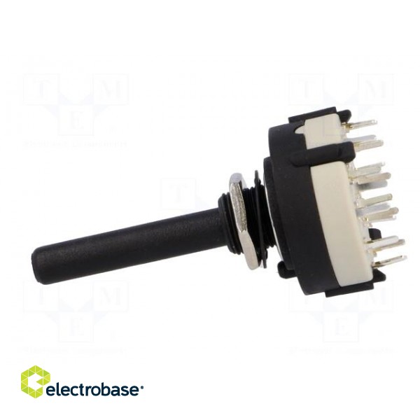 Switch: rotary | Pos: 12 | 0.3A/125VAC | 1A/30VDC | Poles number: 4 | 30° image 3