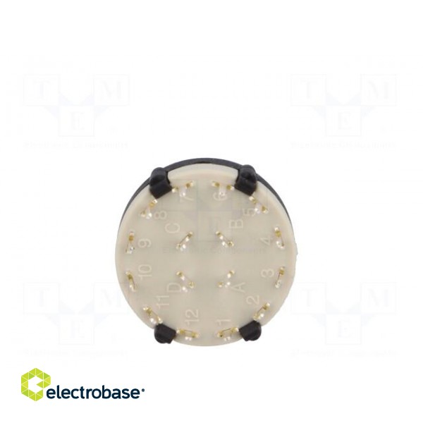 Switch: rotary | Pos: 12 | 0.3A/125VAC | 1A/30VDC | Poles number: 4 | 30° image 5