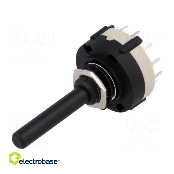 Switch: rotary | Pos: 12 | 0.3A/125VAC | 1A/30VDC | Poles number: 4 | 30° image 1