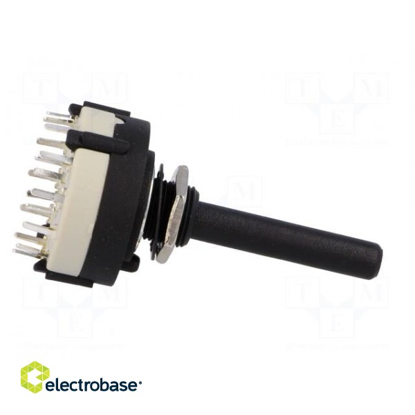 Switch: rotary | Pos: 12 | 0.3A/125VAC | 1A/30VDC | Poles number: 4 | 30° image 7