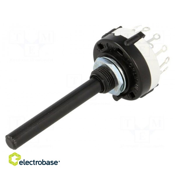 Switch: rotary | Pos: 3 | 0.15A/250VDC | Poles number: 4 | 30° | -30÷85°C фото 1