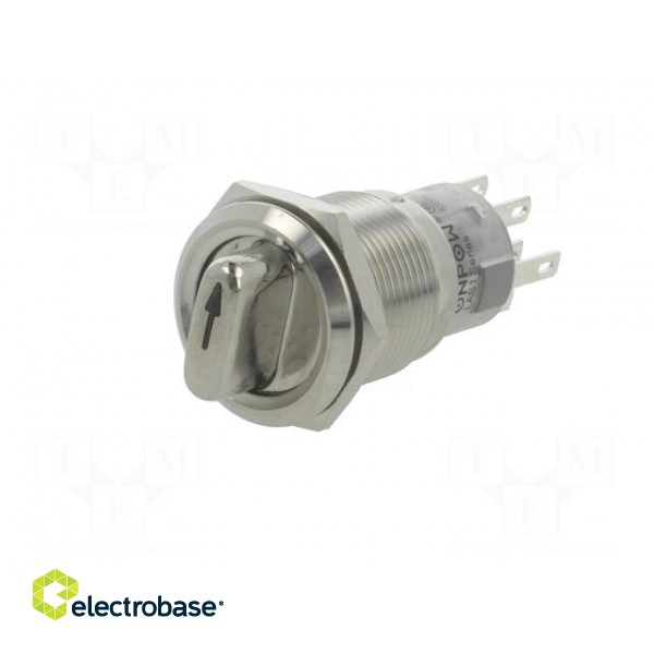 Switch: rotary | Pos: 3 | DP4T | 0.5A/220VAC | 1A/24VDC | -20÷55°C | 50mΩ image 2