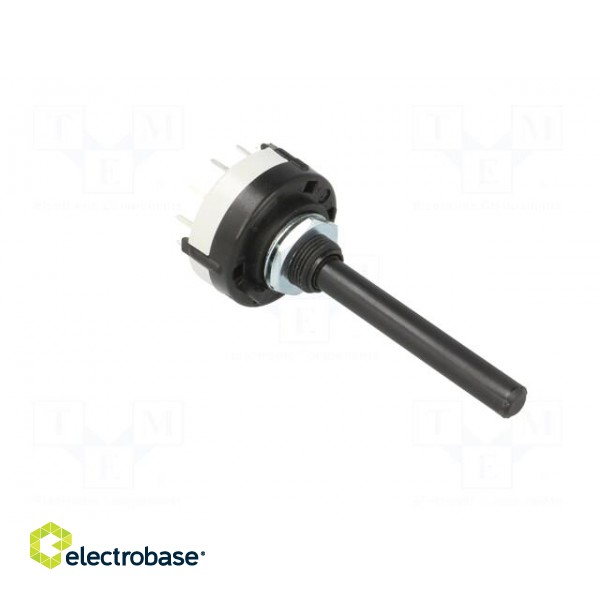 Switch: rotary | Pos: 4 | 0.15A/250VDC | Poles number: 3 | 30° | -30÷85°C фото 1