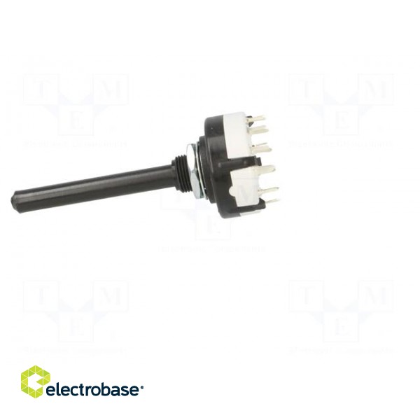 Switch: rotary | Pos: 4 | 0.15A/250VDC | Poles number: 3 | 30° | -30÷85°C фото 3
