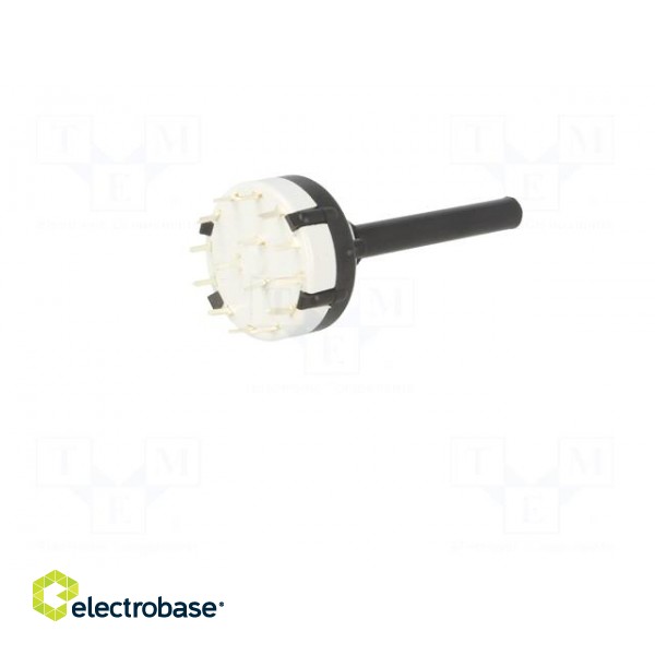 Switch: rotary | Pos: 4 | 0.15A/250VDC | Poles number: 3 | 30° | -30÷85°C фото 6