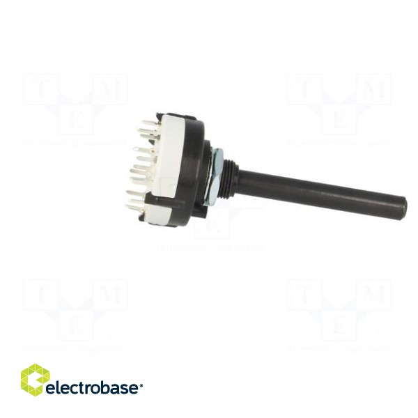 Switch: rotary | Pos: 4 | 0.15A/250VDC | Poles number: 3 | 30° | -30÷85°C фото 7
