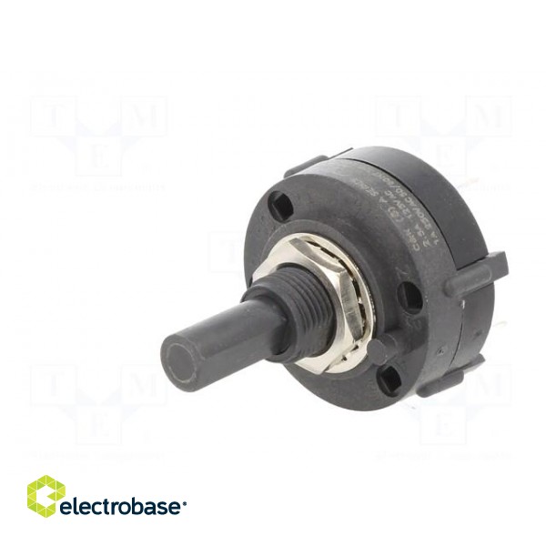 Switch: rotary | Pos: 4 | SPDT | 2.5A/125VAC | 0.35A/125VDC | 90° | THT фото 2