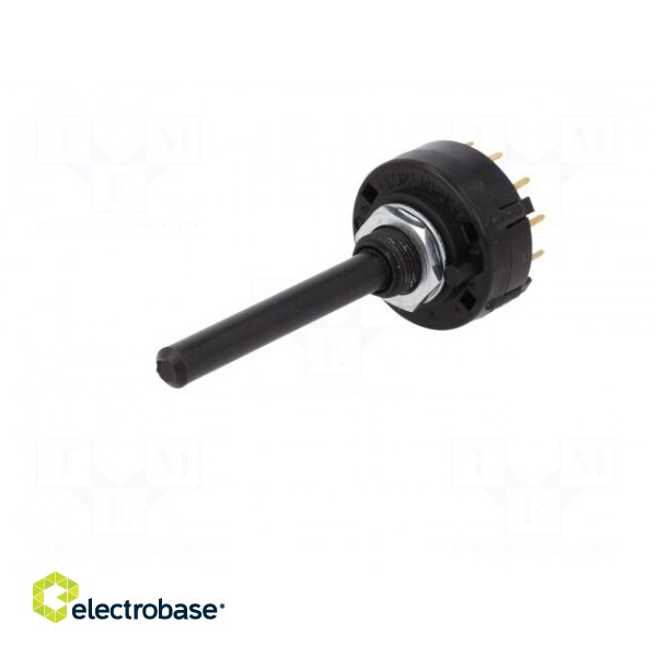 Switch: rotary | Pos: 6 | 0.15A/250VDC | Poles number: 2 | 30° | -30÷85°C фото 2