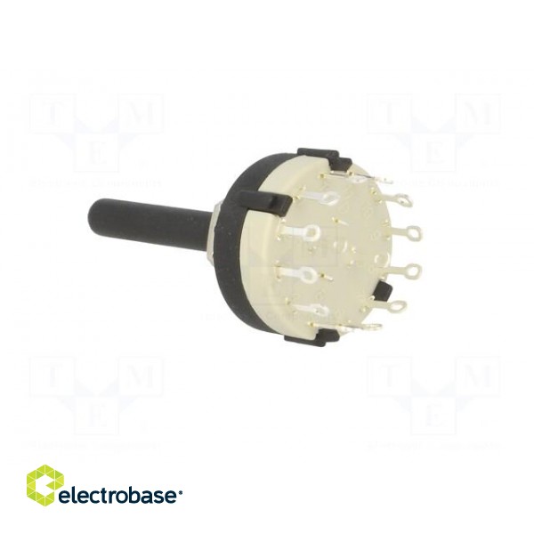 Switch: rotary | Pos: 6 | 0.3A/125VAC | 1A/30VDC | Poles number: 2 | 30° фото 4