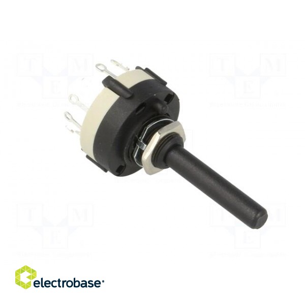 Switch: rotary | Pos: 6 | 0.3A/125VAC | 1A/30VDC | Poles number: 2 | 30° image 8