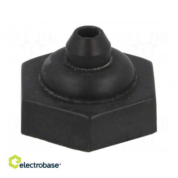 Cap | Application: 1700 series,1750 series | for toggle switches