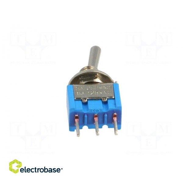 Switch: toggle | Pos: 3 | SP3T | ON-OFF-ON | 3A/250VAC | Leads: for PCB image 5