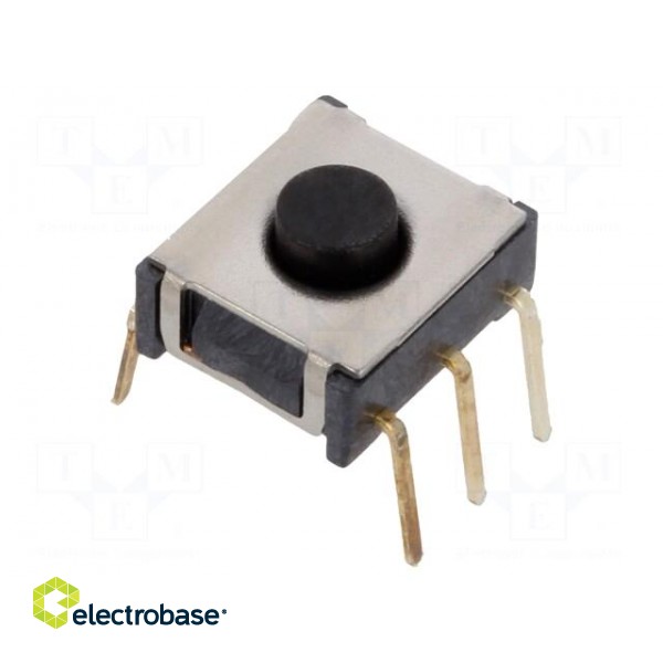 Microswitch TACT | SPST-NC | Pos: 2 | 0.05A/48VDC | PCB,THT | none | 2N