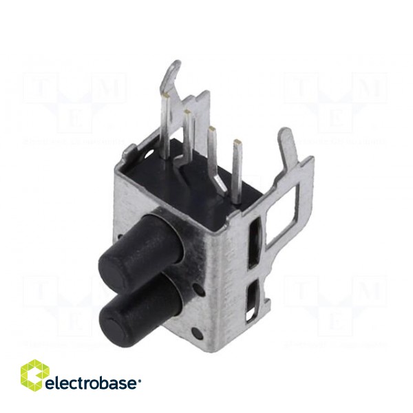 Microswitch TACT | SPST-NO x2 | Pos: 2 | 0.05A/12VDC | THT | 1.77N