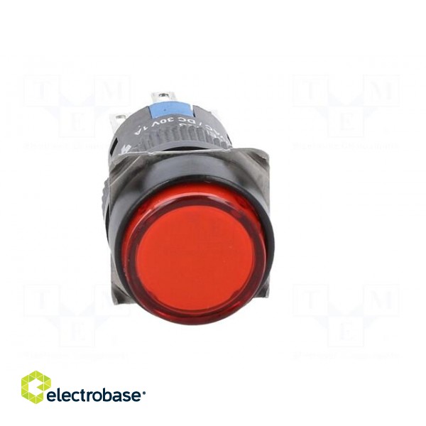 Switch: push-button | Pos: 2 | 5A/250VAC | ON-ON | IP65 | Illumin: LED image 9