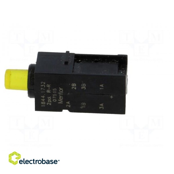 Switch: push-button | Pos: 2 | DPDT | 0.5A/60VAC | 0.5A/60VDC | OFF-ON image 3