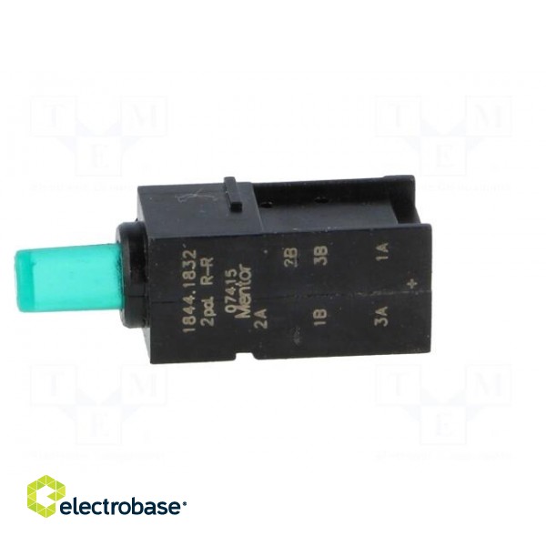 Switch: push-button | Pos: 2 | DPDT | 0.5A/60VAC | 0.5A/60VDC | OFF-ON фото 3