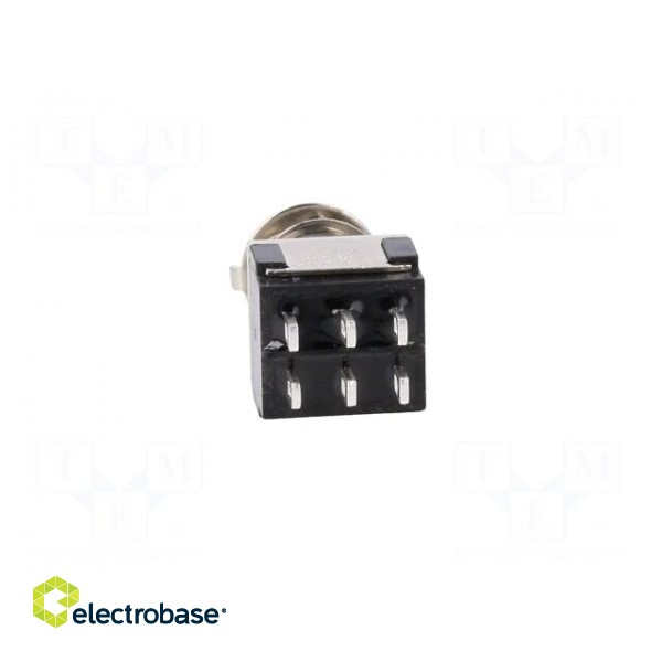 Switch: push-button | Pos: 2 | DPDT | 6A/125VAC | 6A/6VDC | ON-ON | screw image 5