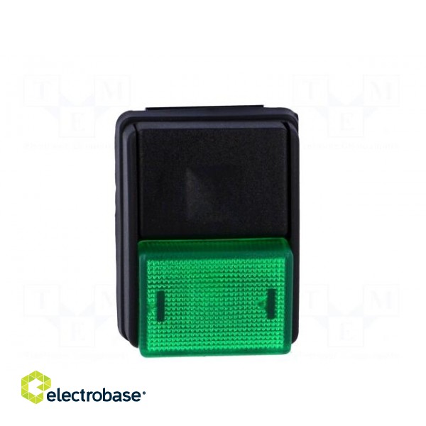 Switch: push-button | Pos: 2 | DPST | 10A/250VAC | OFF-ON | green image 9