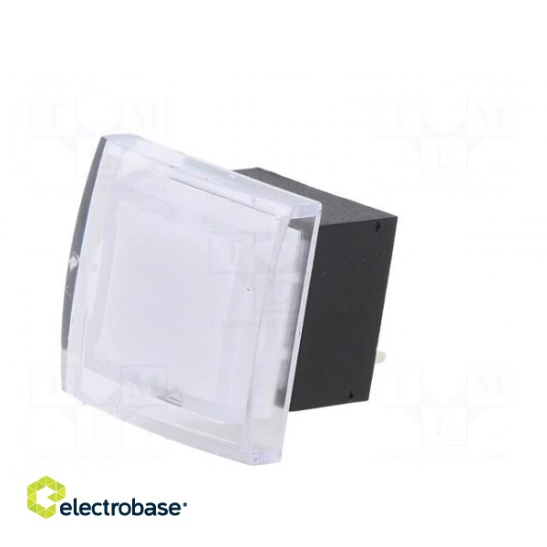 Switch: push-button | Pos: 2 | SPDT | 0.5A/25VDC | ON-ON | green | THT image 2