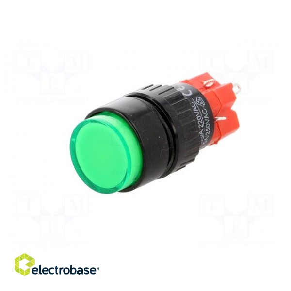 Switch: push-button | Pos: 2 | SPDT | 3A/220VAC | 2A/24VDC | ON-ON | green image 2