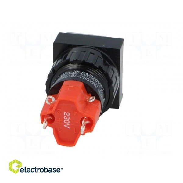 Switch: push-button | Pos: 2 | SPDT | 3A/250VAC | 2A/24VDC | ON-(ON) image 5