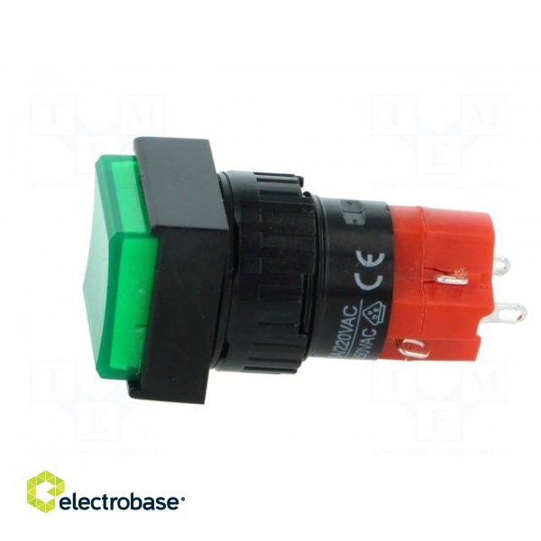Switch: push-button | Pos: 2 | SPDT | 3A/250VAC | 2A/24VDC | ON-(ON) image 3