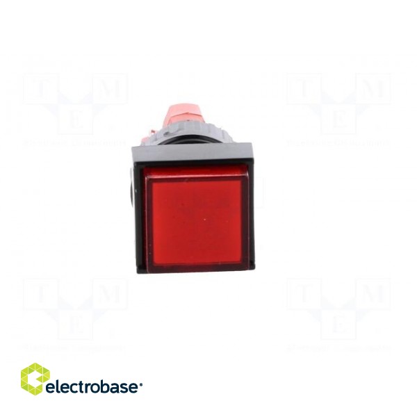 Switch: push-button | Pos: 2 | SPDT | 3A/250VAC | 2A/24VDC | ON-(ON) | red фото 9