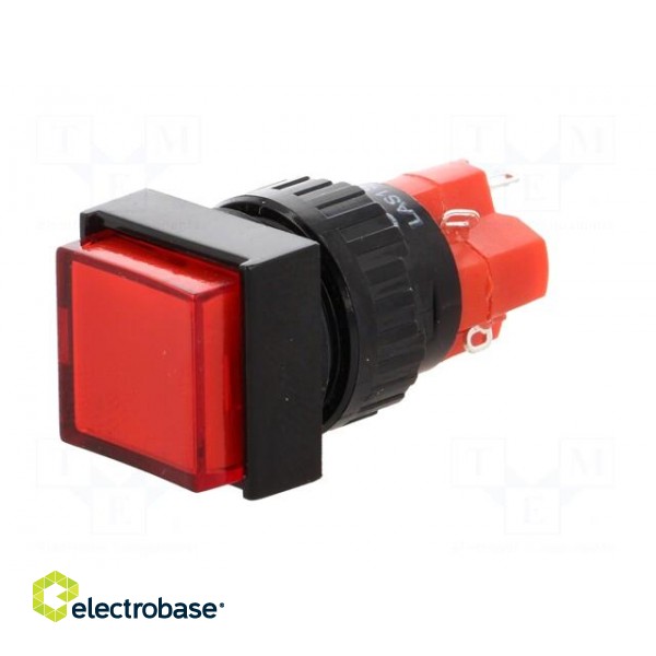 Switch: push-button | Pos: 2 | SPDT | 3A/250VAC | 2A/24VDC | ON-ON | red image 2