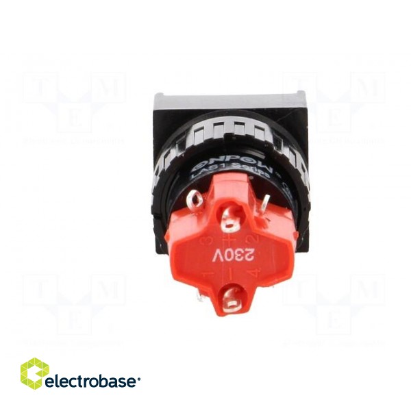 Switch: push-button | Pos: 2 | SPDT | 3A/250VAC | 2A/24VDC | ON-ON | red image 5