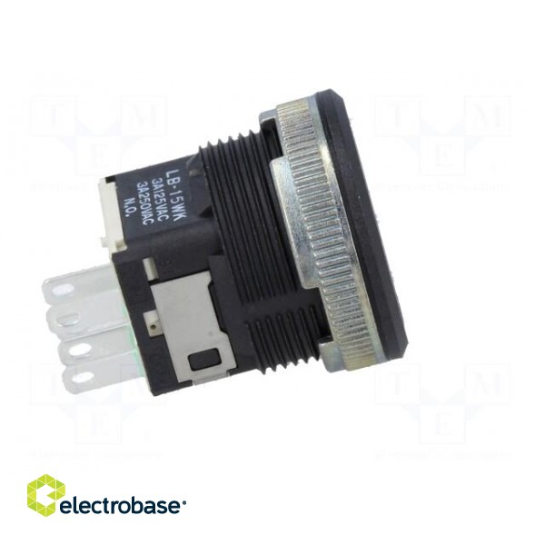 Switch: push-button | Pos: 2 | SPDT | 3A/250VAC | 3A/30VDC | ON-(ON) image 7