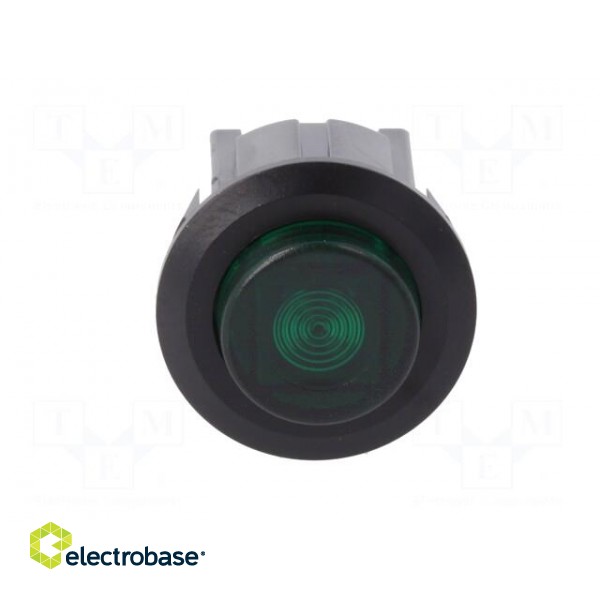 Switch: push-button | Pos: 2 | SPST-NO | 3A/125VAC | OFF-ON | green | 1kV image 9