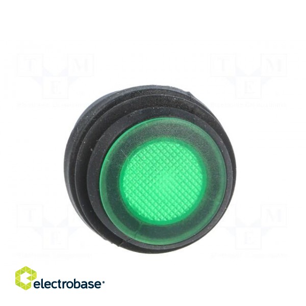Switch: push-button | Pos: 2 | SPST-NO | 6A/250VAC | OFF-ON | green | IP65 image 9