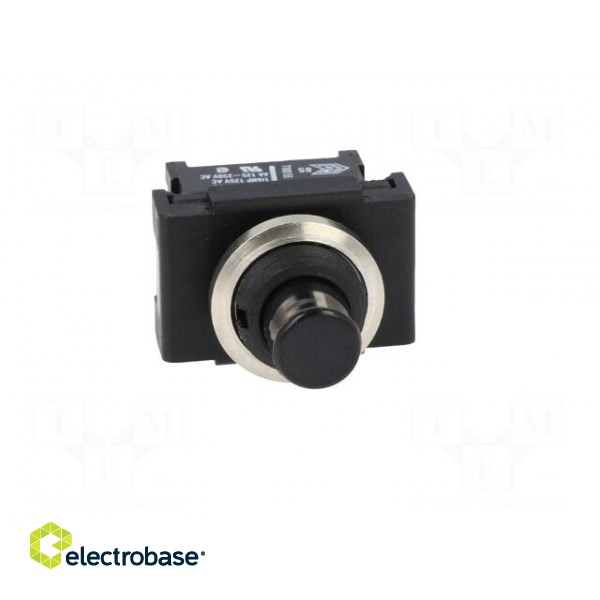Switch: push-button | Pos: 2 | SPST | 6A/250VAC | ON-OFF | IP40 | round image 9