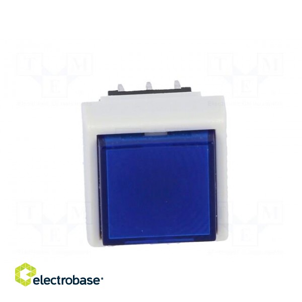 Switch: keypad | Pos: 2 | DPDT | 0.1A/30VDC | blue | LED | blue | THT | 1.5N image 9