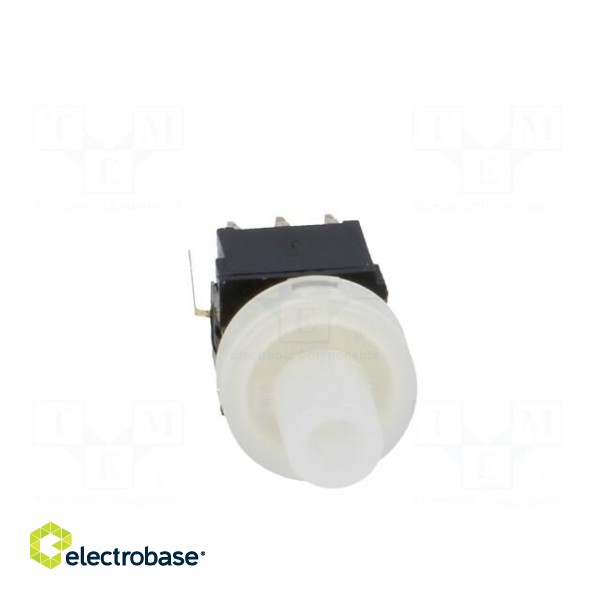 Switch: keypad | Pos: 2 | DPDT | 0.1A/30VDC | colourless | LED | green | THT paveikslėlis 9