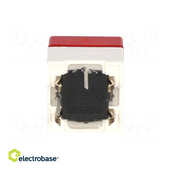 Switch: keypad | Pos: 2 | SPST-NO | 0.05A/24VDC | red | LED | red | THT фото 5