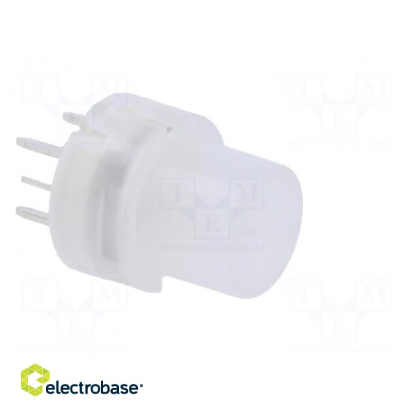 Switch: push-button | Pos: 2 | SPST-NO | 0.01A/35VDC | LED | green | THT image 8
