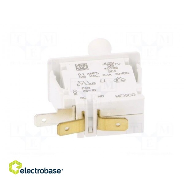 Switch: door | Pos: 2 | SPDT | 0.1A | Leads: 4,8x0,8mm connectors paveikslėlis 5