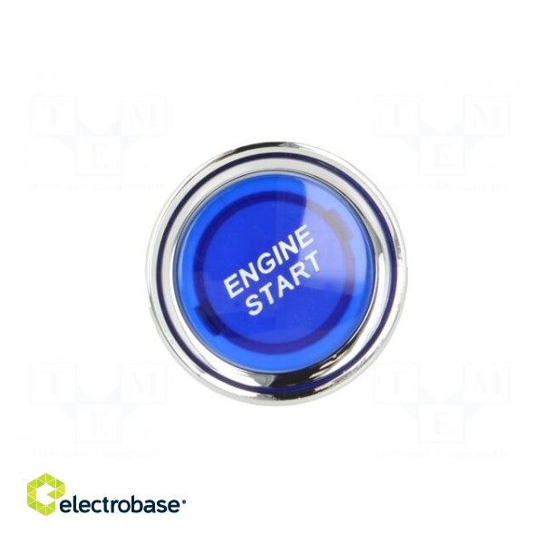 Switch: push-button | Pos: 2 | SPST-NO | 50A/12VDC | blue | Illumin: LED paveikslėlis 9