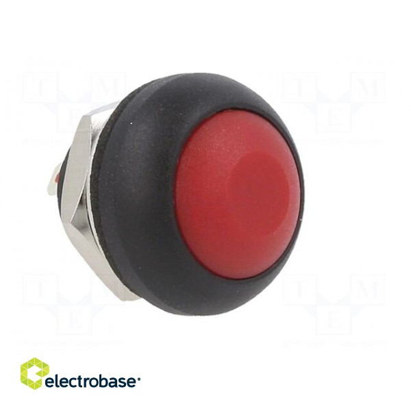 Switch: push-button | Pos: 2 | SPST | 0.1A/50VDC | 0.125A/125VAC | red image 8